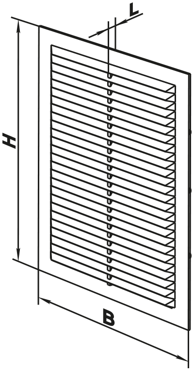 Blauberg ДВ 150-1с - Розміри