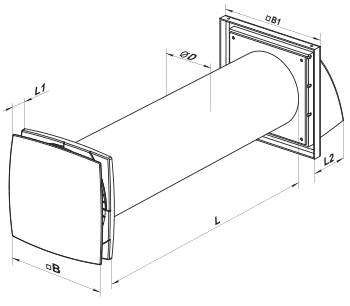 Blauberg Соло 35 - Розміри