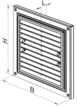 Blauberg ДВ 175x175 - Розміри