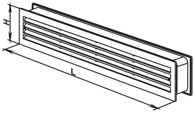 Blauberg ДВ 430/2 - Розміри